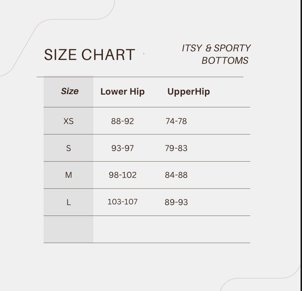 ITSY BOTTOMS - MALDIVE